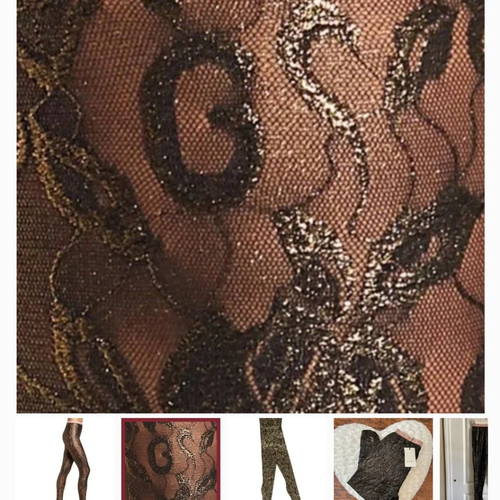 GUCCI MONOGRAM TIGHTS - Picture 5 of 6